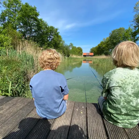 Visvijver vakantiepark Kaps Tubbergen